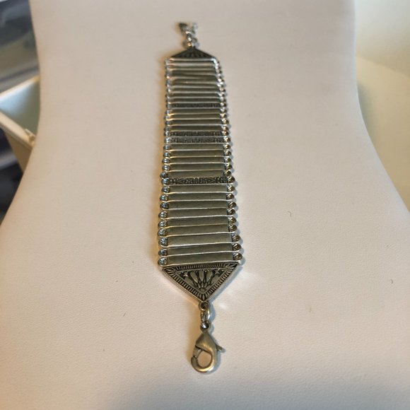 LUCKY BRAND Silver-Tone Link Bracelet - Picture 5 of 12